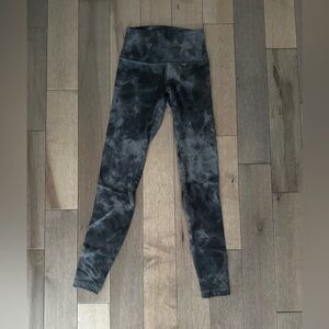 Lululemon Align High Rise leggings in color Diamond Dye Pitch Grey Graphite Grey